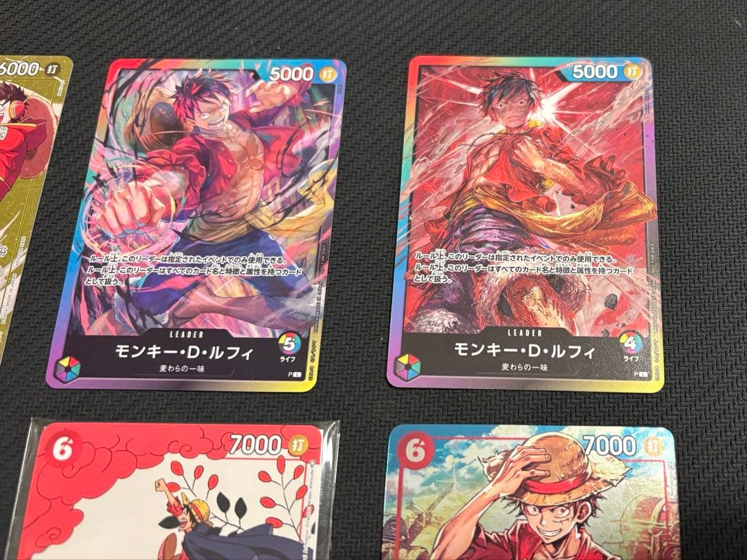 モンキー・D・ルフィ未開封　2nd ANNIVERSARY SET 6枚セット