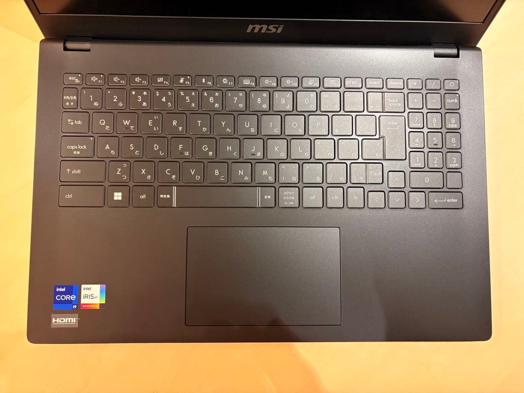 MSIノートPC Modern 15H Core i9 32GB 1TB