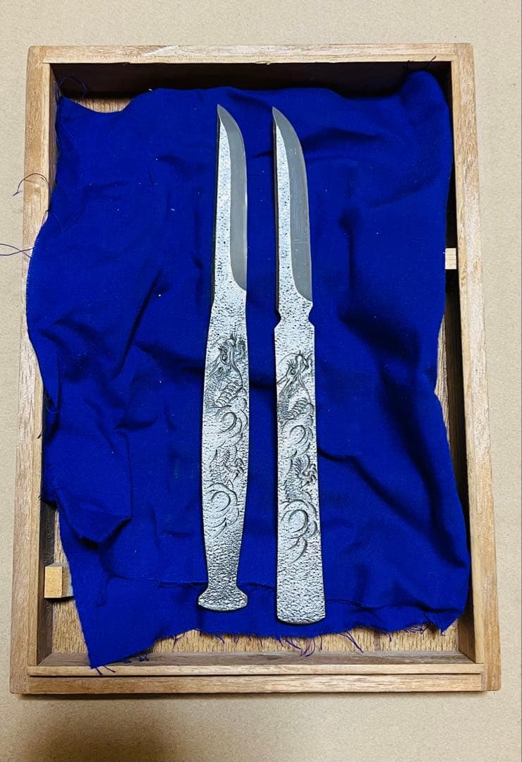 伝統的な日本の装飾用ナイフセット