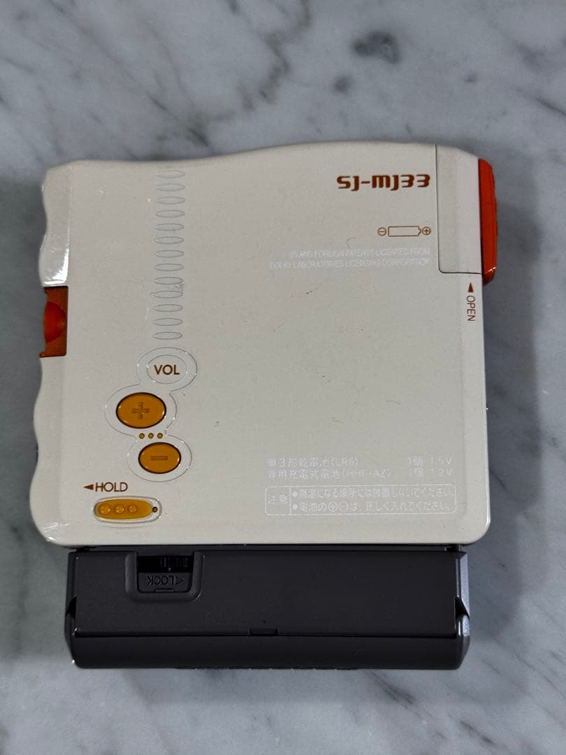 Panasonic ポータブルMDプレーヤー SJ-MJ33