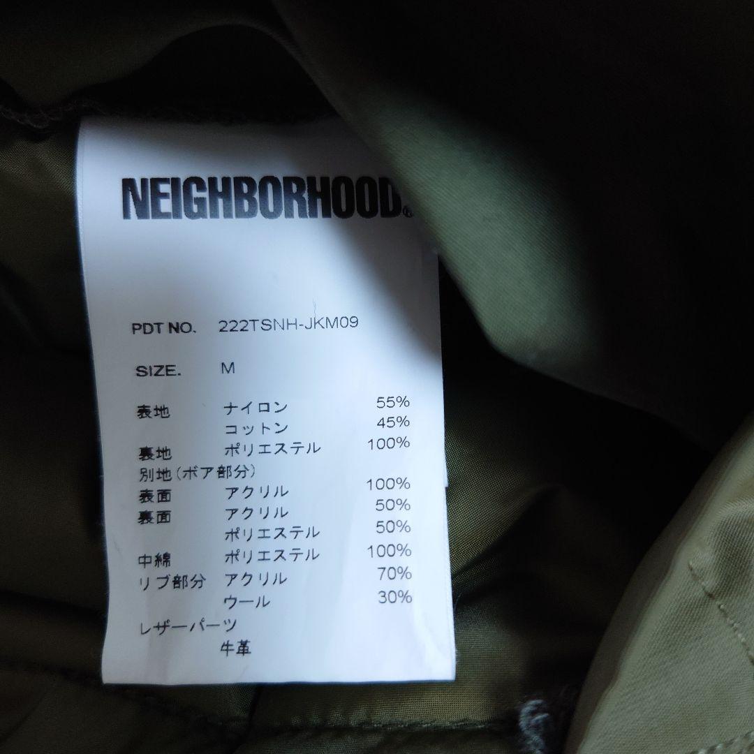 NEIGHBORHOOD ミリタリージャケット M オリーブ