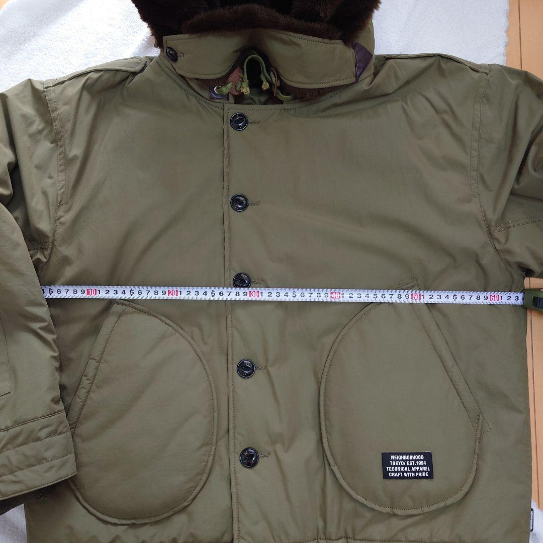 NEIGHBORHOOD ミリタリージャケット M オリーブ