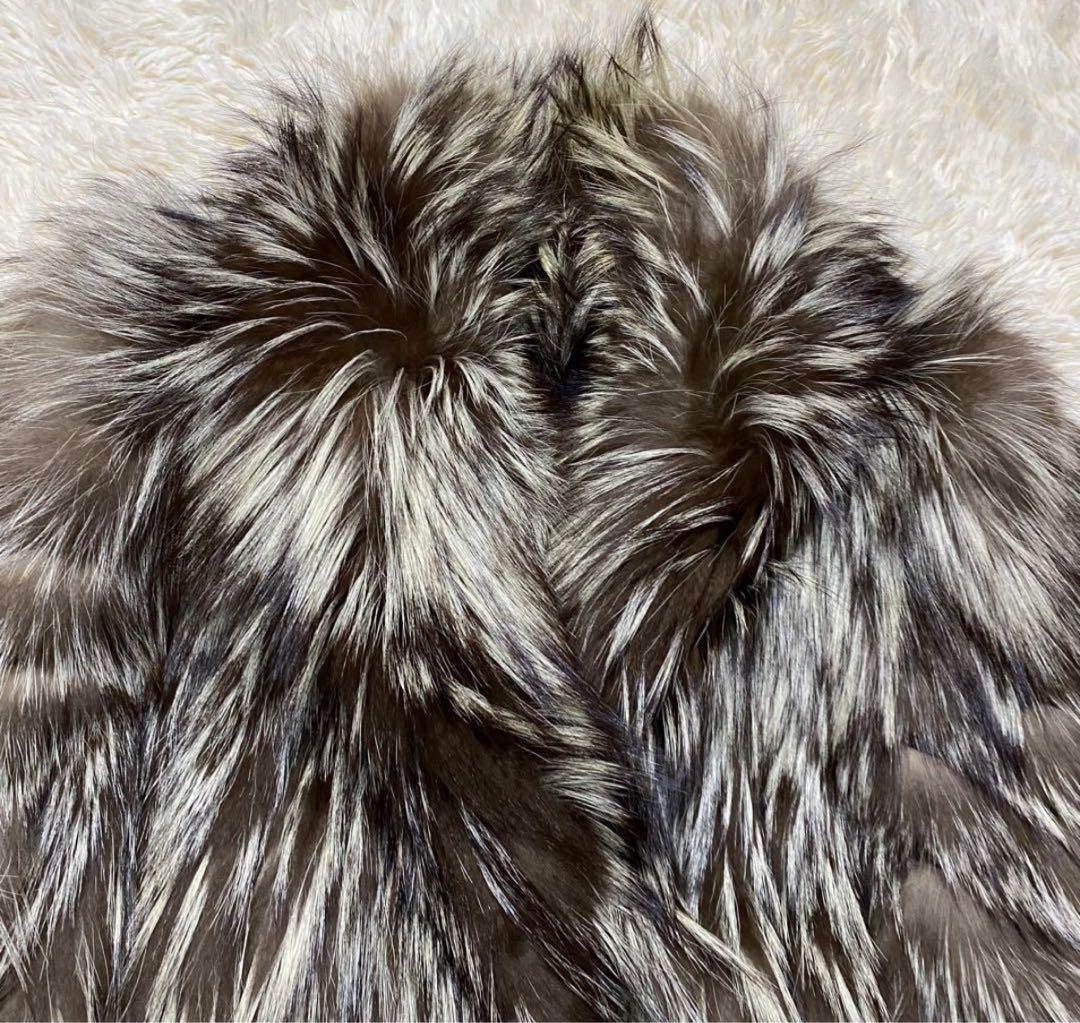 SAGA FOX フォックスファー　毛皮　コート