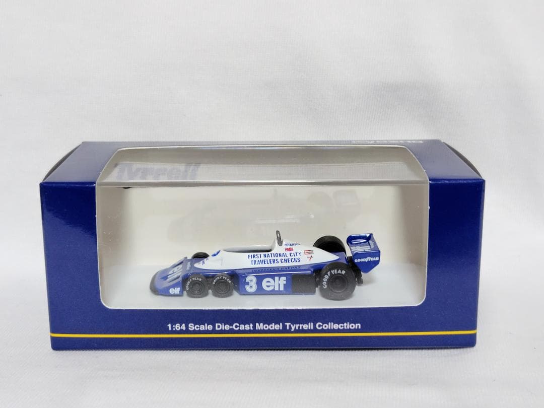 京商　1/64　ティレル　タイレル　F-1　P34　ミニカー ６台まとめて