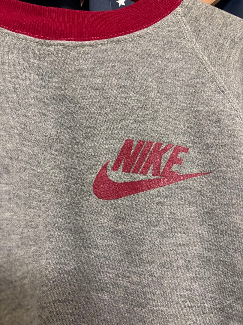 り*ん様 希少　80s〜90s NIKE 紺タグ オールドナイキスウェット