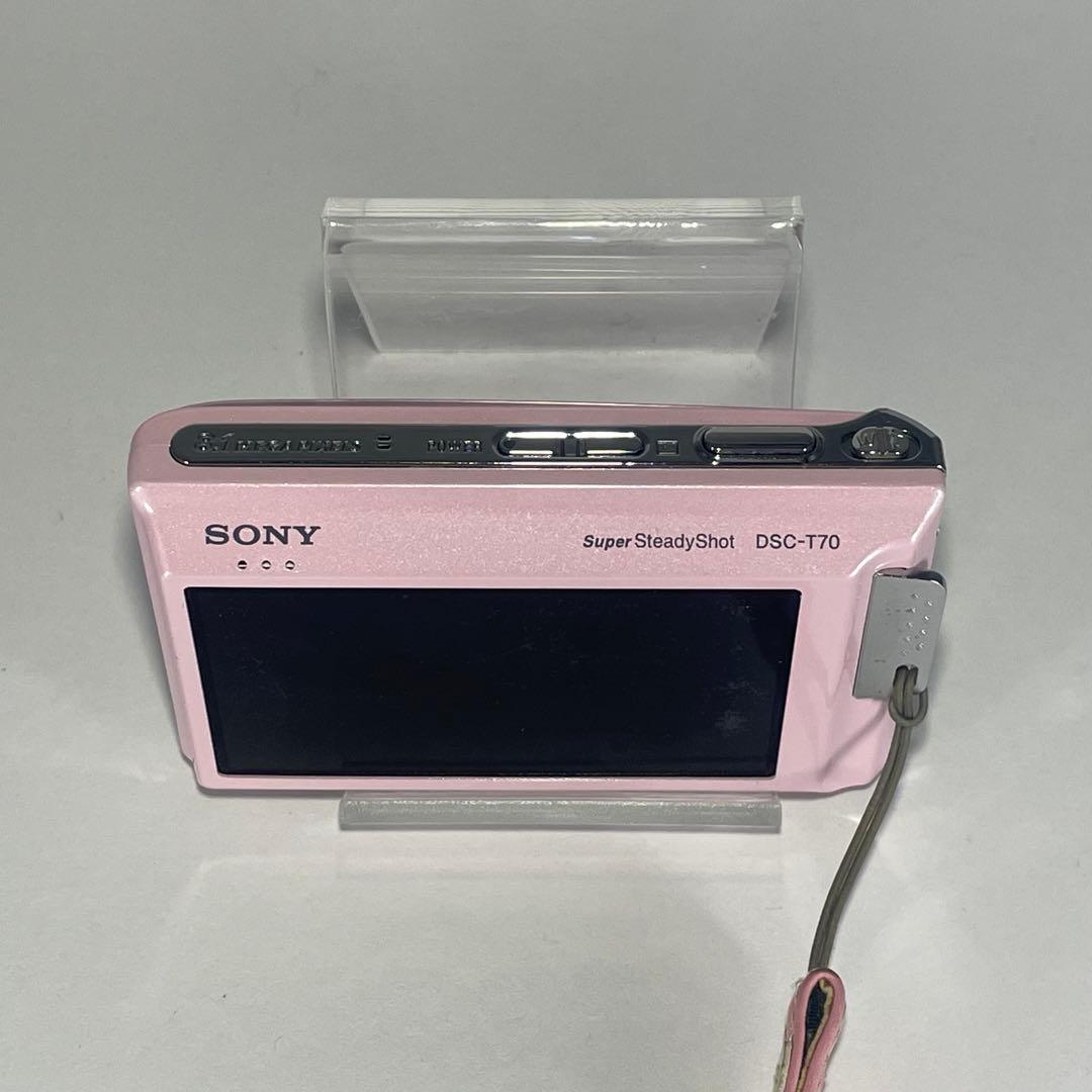 【動作確認済】SONY Cyber-shot DSC-T70 ピンク