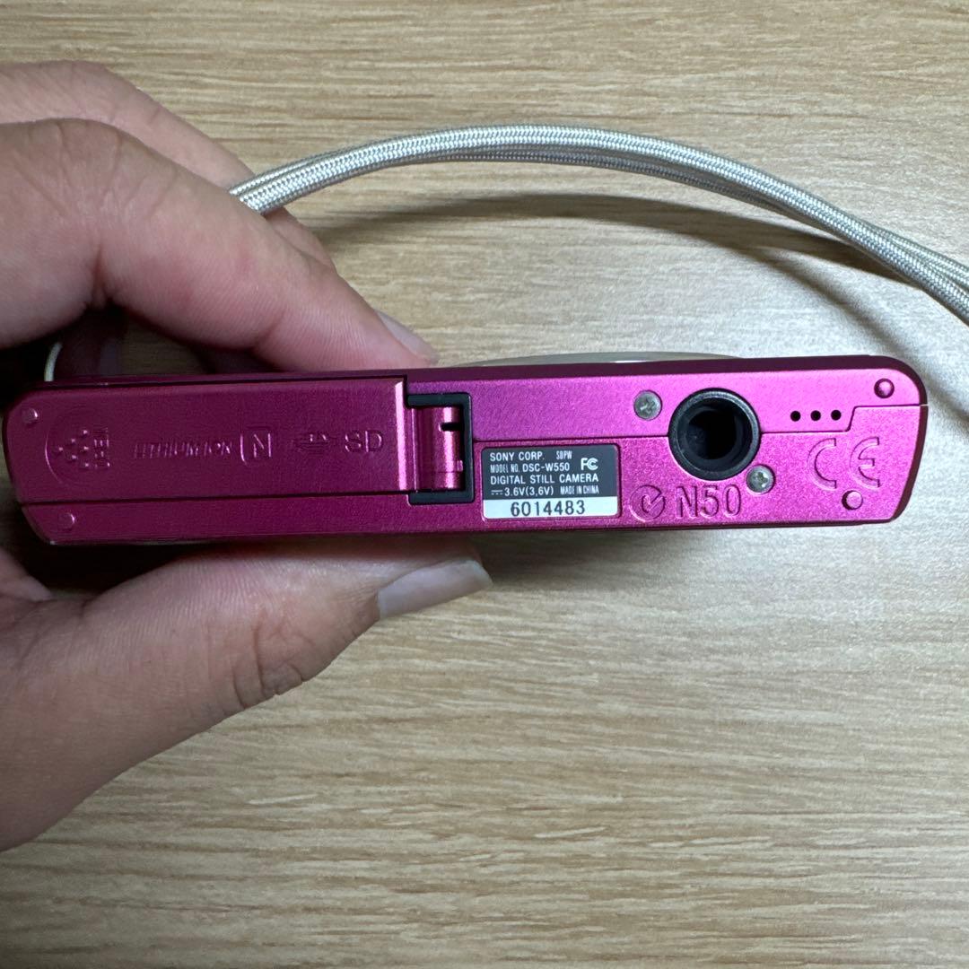 デジタルカメラ SONY DSCW550 14.1 MEGA PIXELS