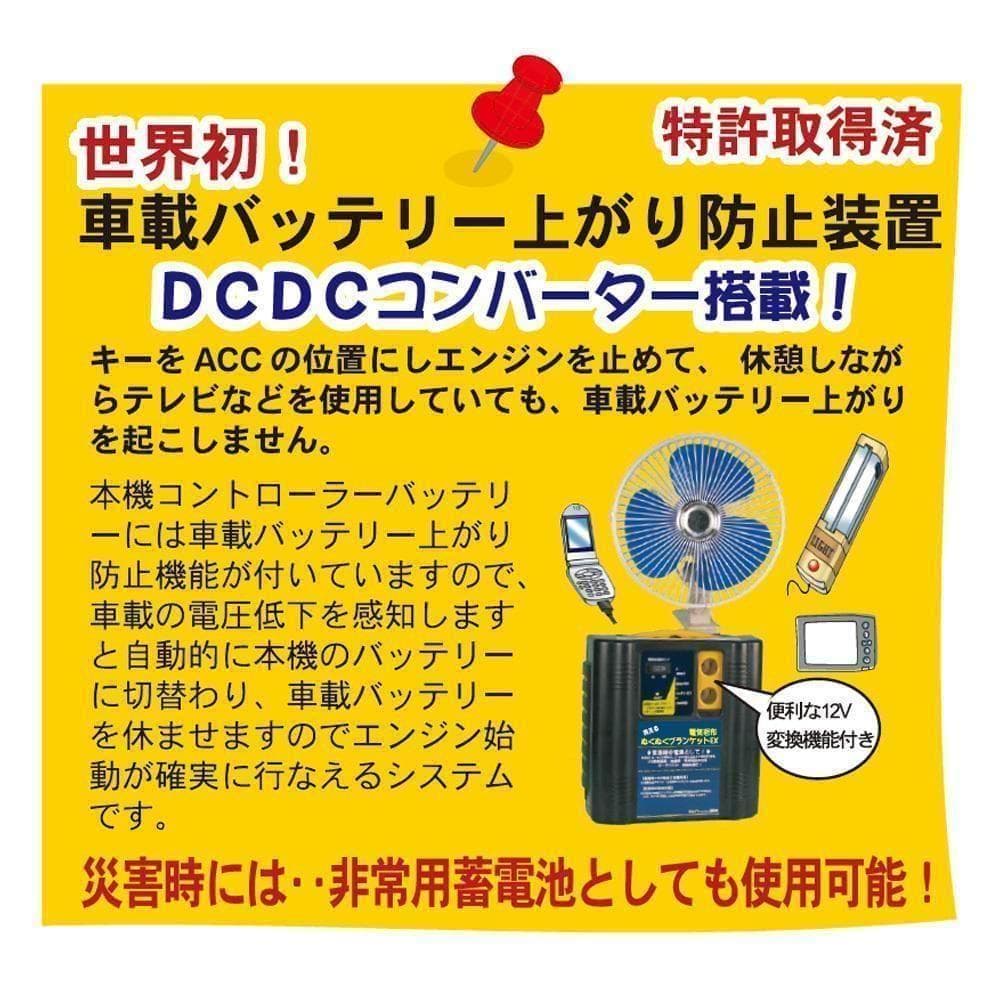 24V車専用 通電式電気毛布 ぬくぬくブランケットEX KD-EX1