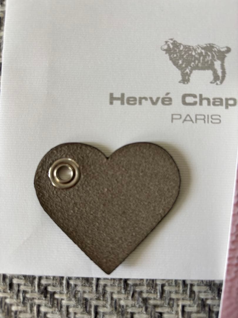 新品未使用♡ エルベシャプリエ レザーチャーム ハート マスティック