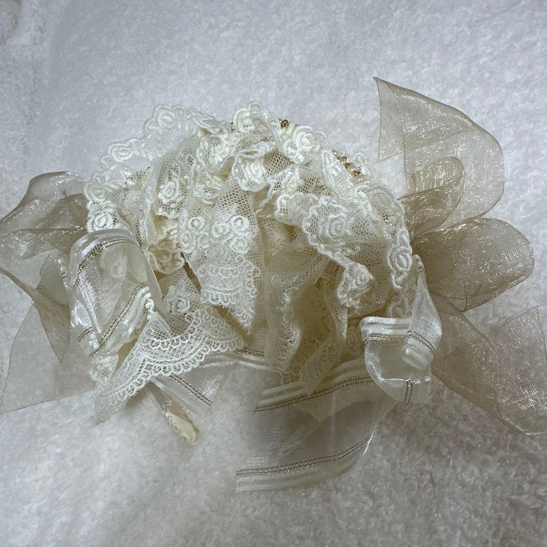 BABY へドレ風カチューシャ 生成