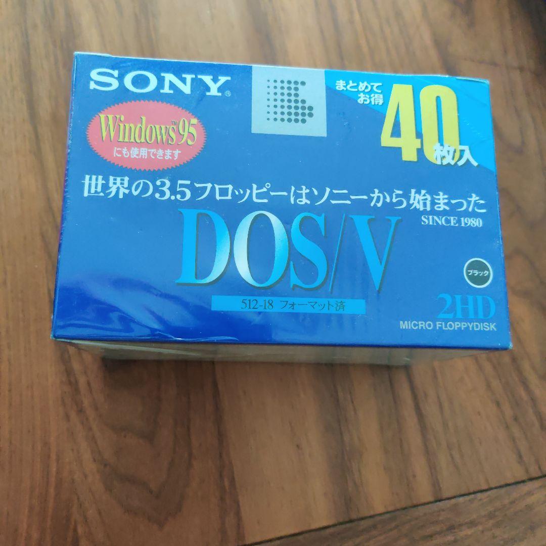 未開封SONY 3.5インチ 2HD  フロッピーディスク40枚 DOS /V