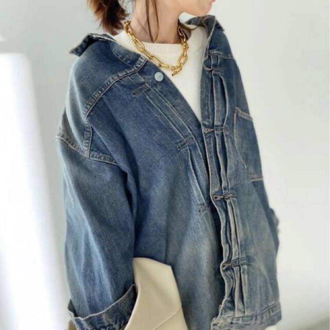 期間限値下げ STAMMBAUM OVERSIZE DENIM JACKET S