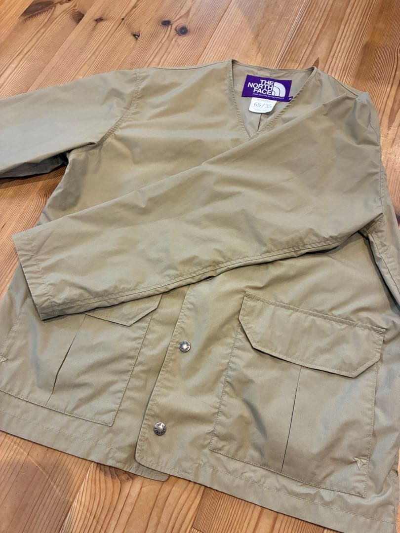 THE NORTH FACE PURPLE LABEL ノーカラージャケット
