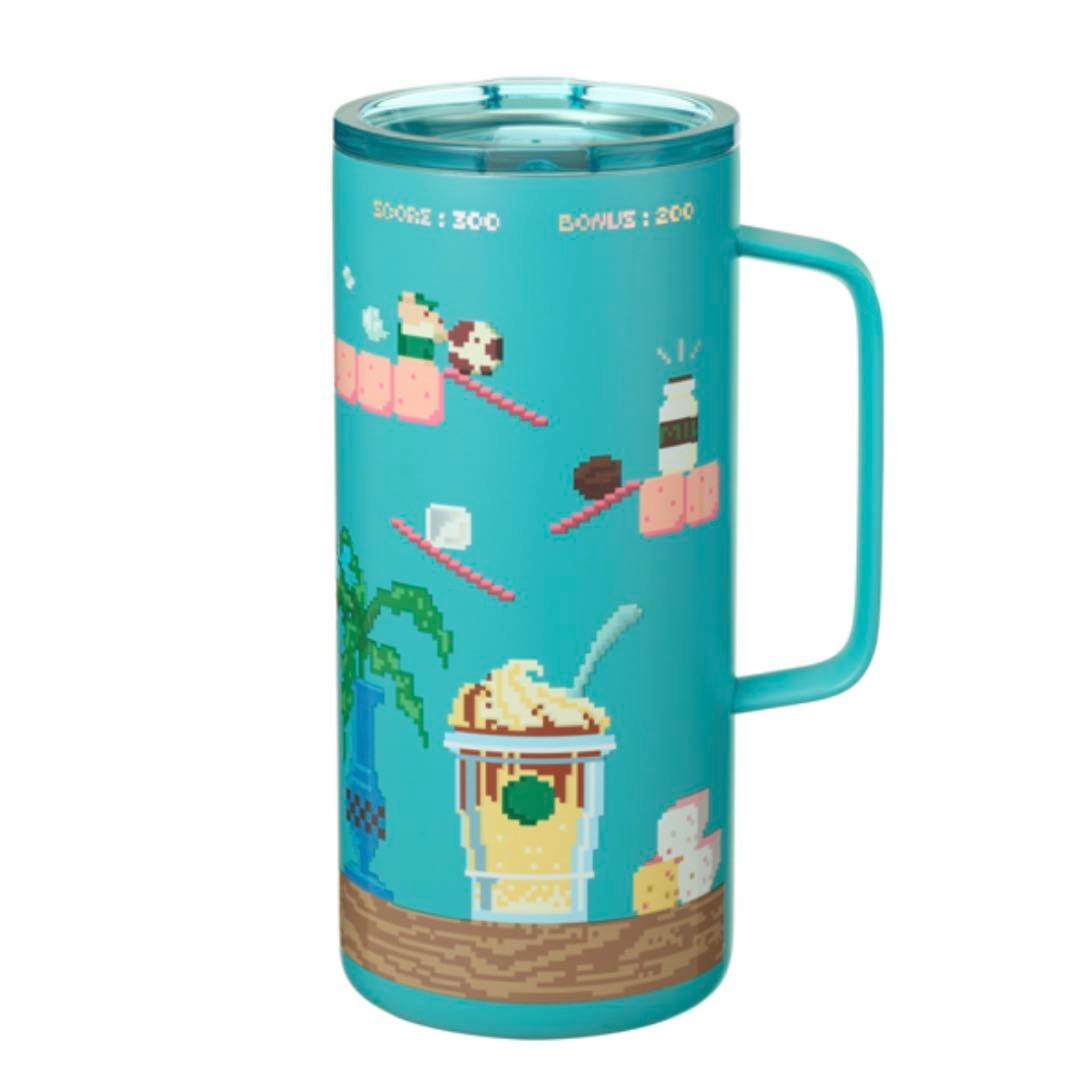 台湾限定 スタバ レトロゲーム× Y2K ハンドルカップ