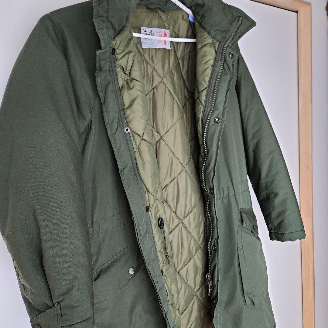 【美品】実物180/75 後期型 スウェーデン軍M90コールドウェザーパーカー