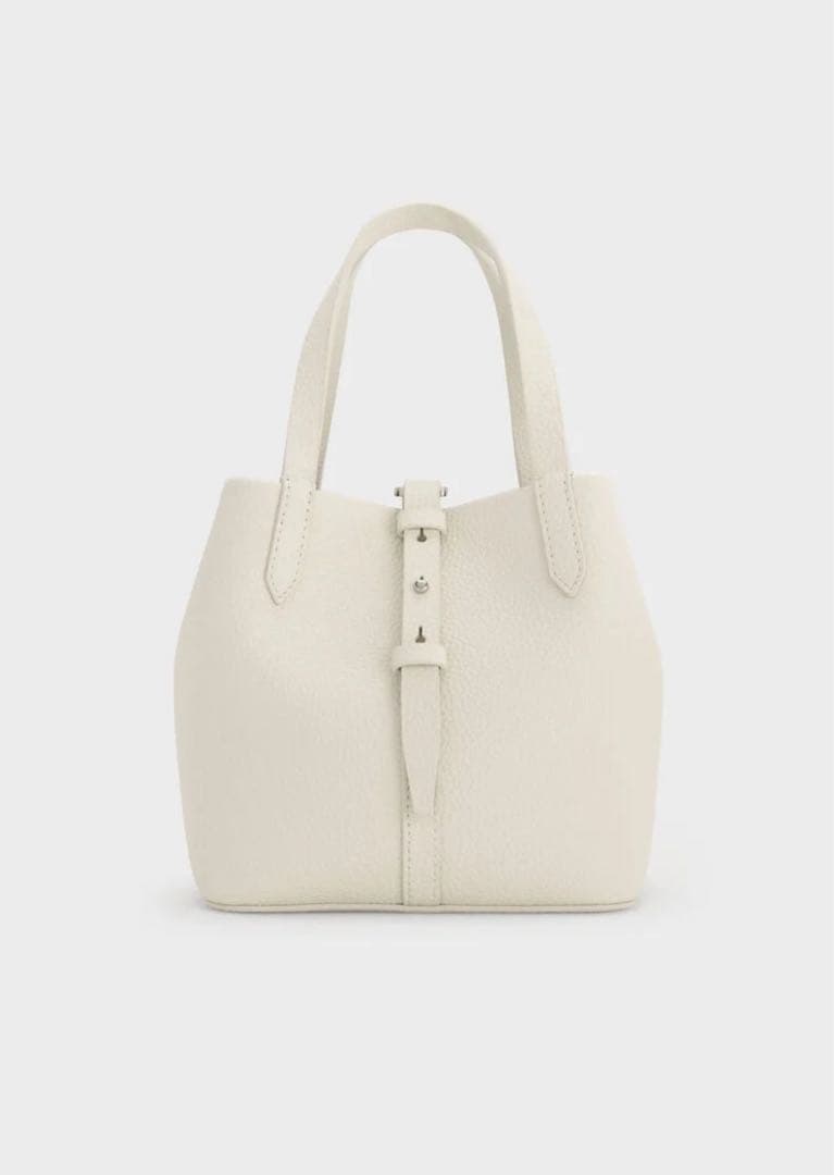 CHARLES & KEITH Beryl ベリル リサイクルレザーバケツバッグ