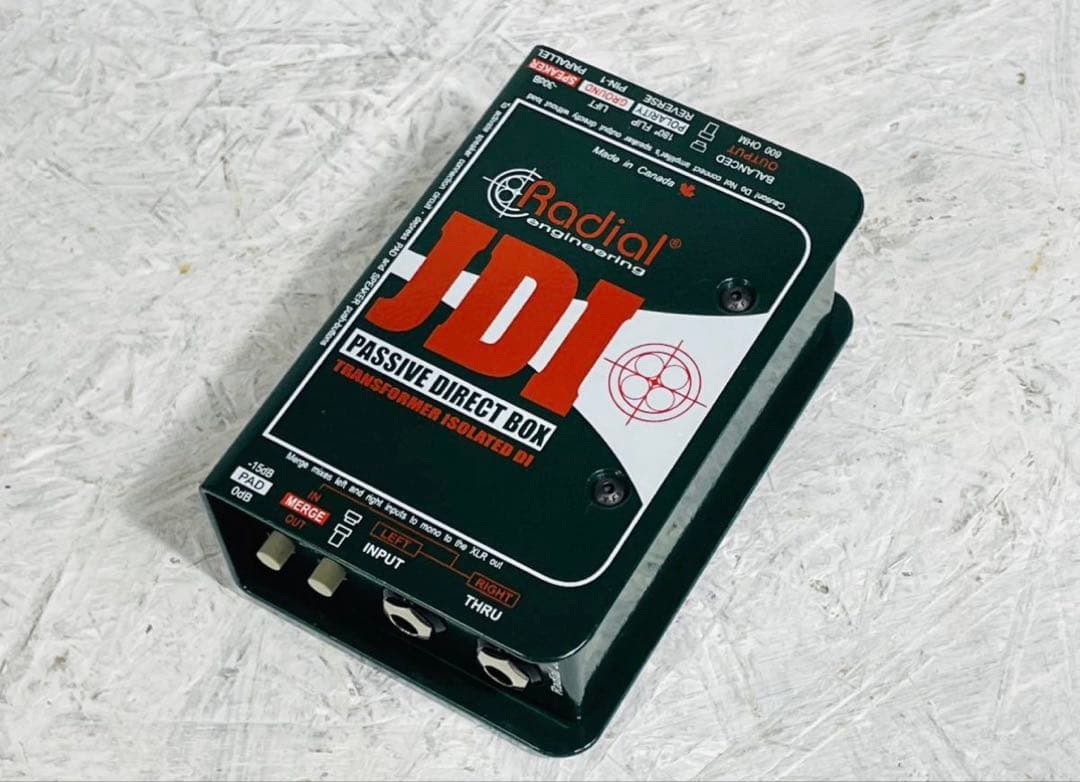 ま*中様 Radial JDI パッシブダイレクトボックス