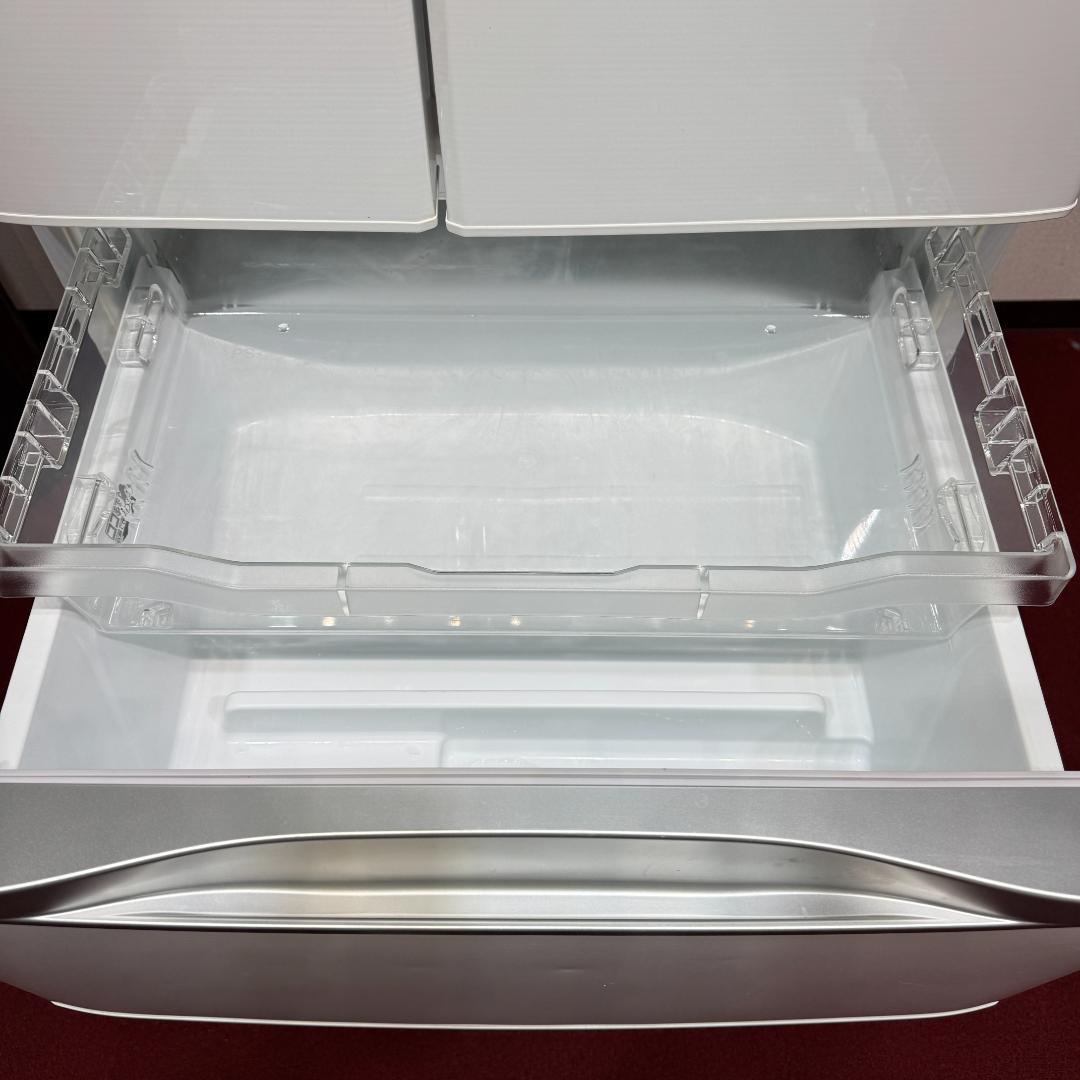 東京23区送料無料　美品東芝６ドア冷蔵庫510L　製氷機有　2013年製