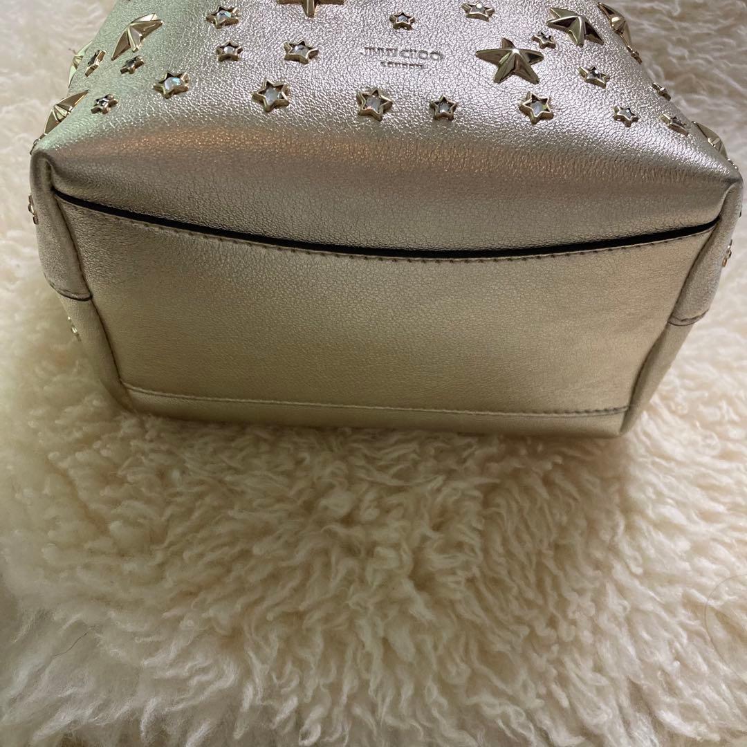 ゲリラセール美品✨JIMMY CHOO ジミーチュウ ボンボン ショルダーバッグ