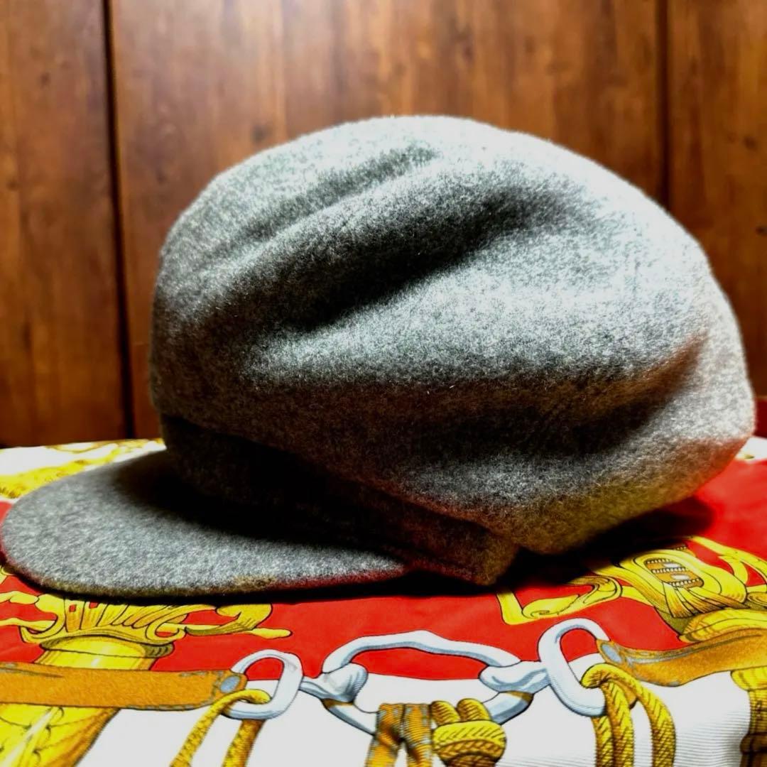 HERMES エルメス　キャスケット　57サイズ　ハット　キャップ