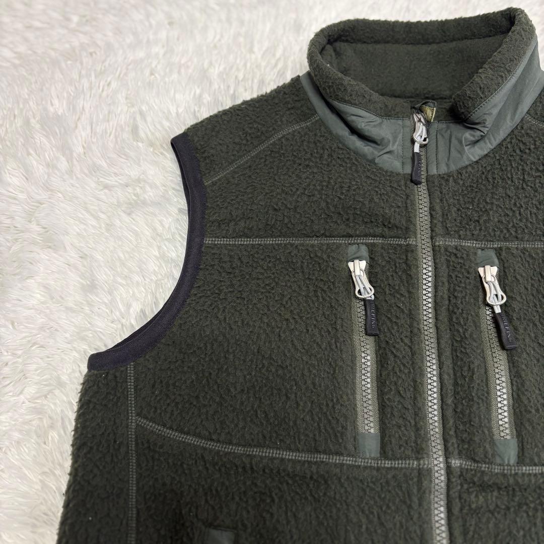 新品タグ付き ブリーフィング 2024年モデル ダブルジップ ボアベスト