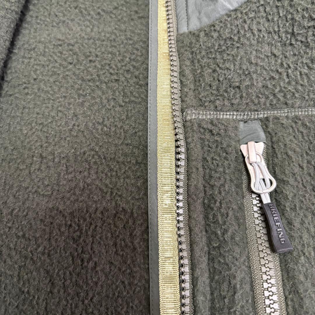 新品タグ付き ブリーフィング 2024年モデル ダブルジップ ボアベスト