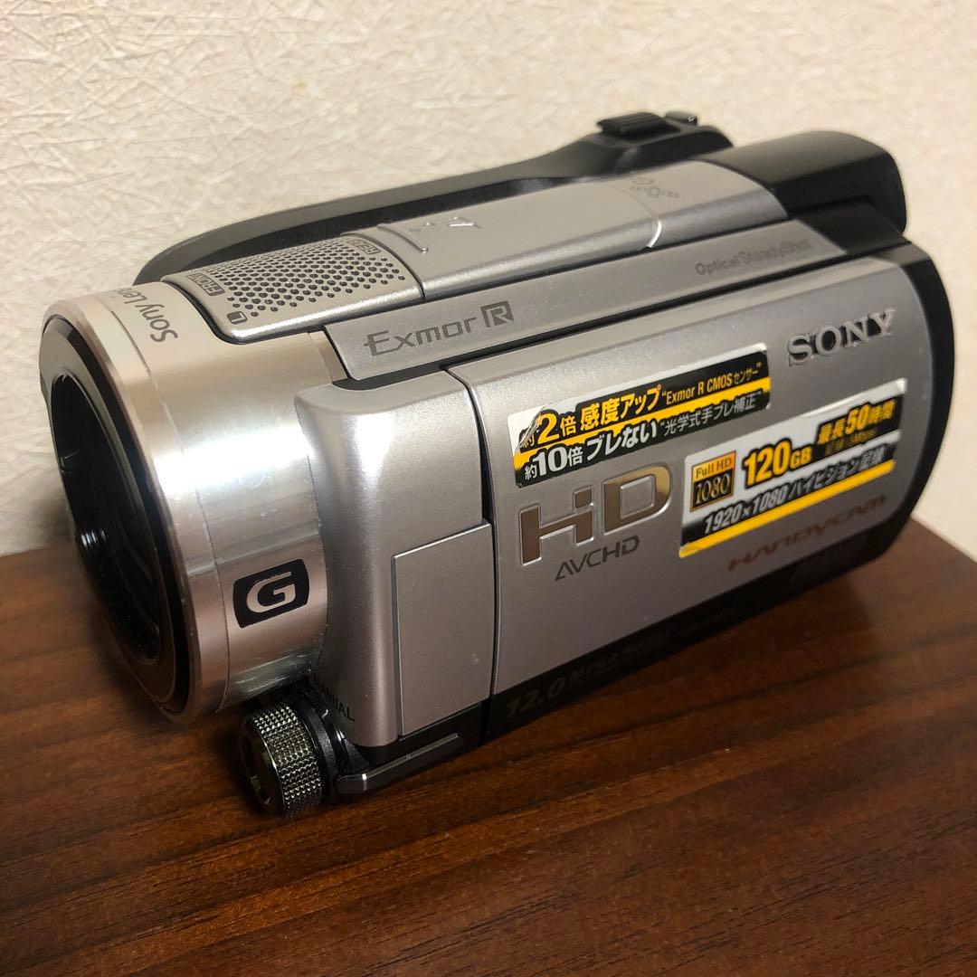 美品 SONY HDR-XR500V GPS ナイトショット機能 ビデオカメラ