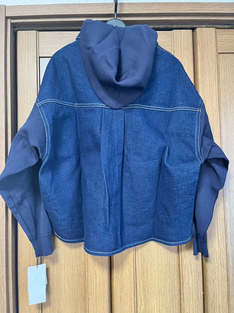 Vin フード付きデニムジャケット