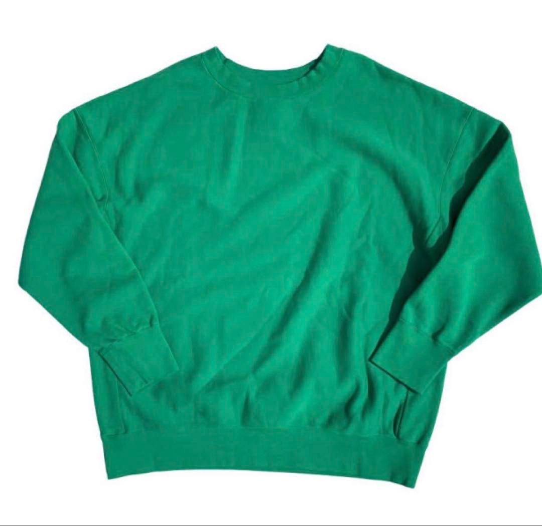 WAX(ワックス) / VINTAGE SWEAT SHIRTS - GREEN