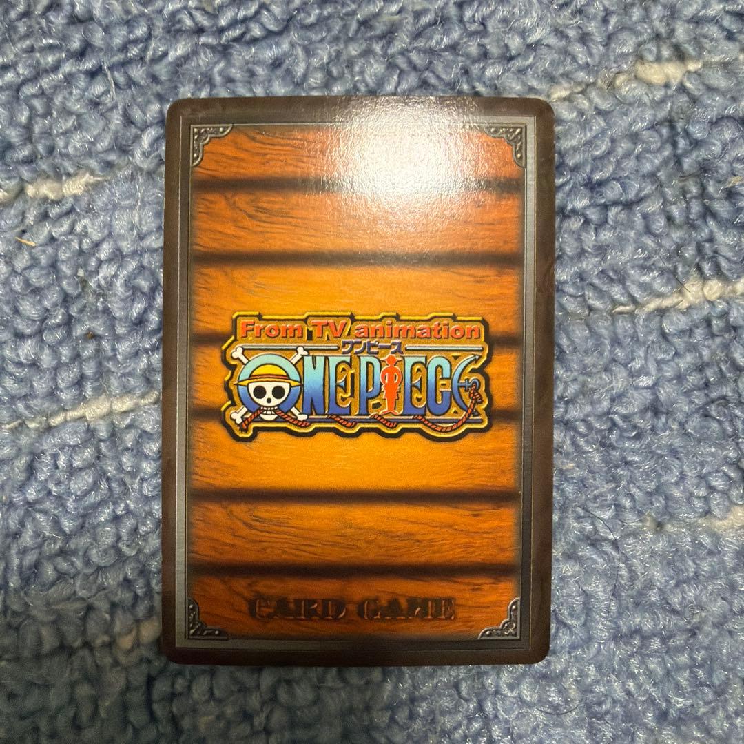 旧ワンピースカード シャンクス　若き海賊統領