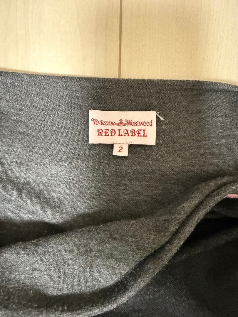 ★ヴィヴィアンウエストウッド レッドレーベル★膝丈ワンピ