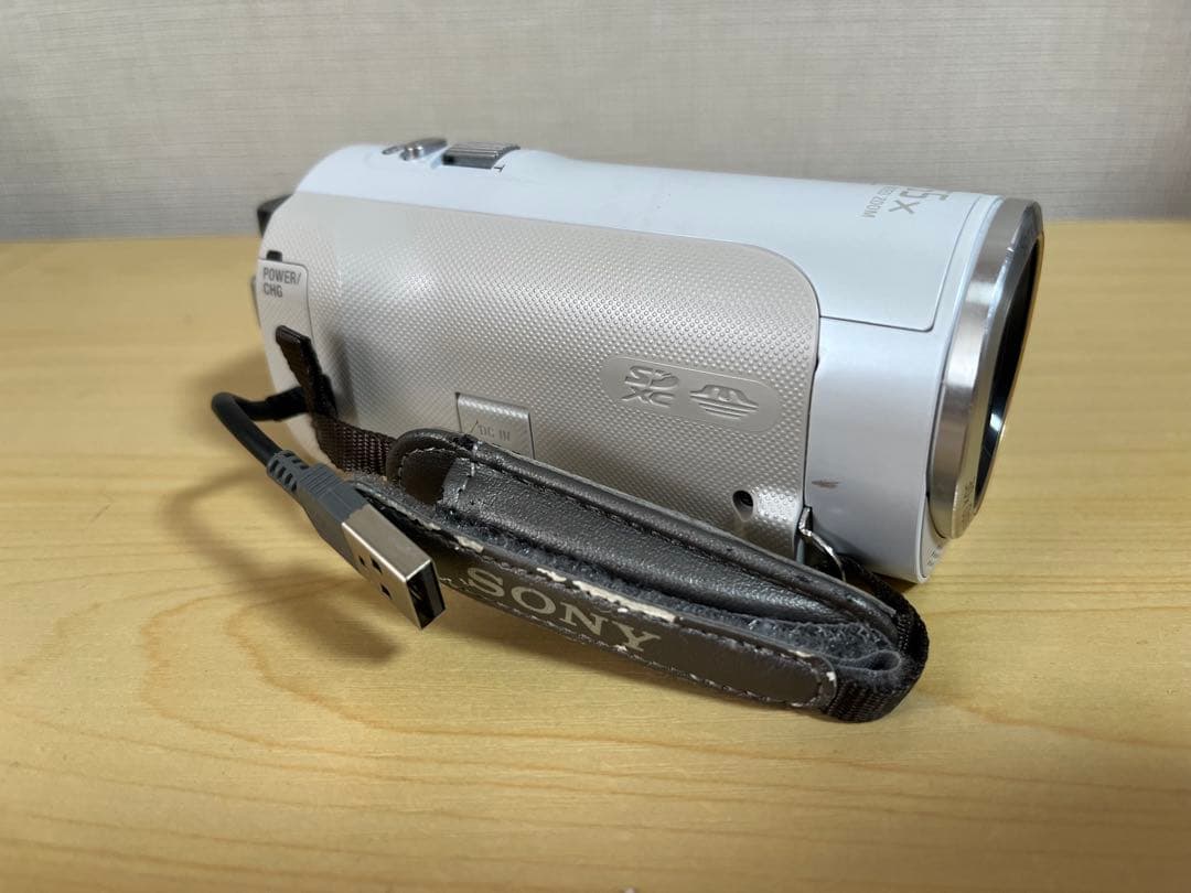 SONY ハンディカム HDR-CX390 ホワイト　予備バッテリー付き