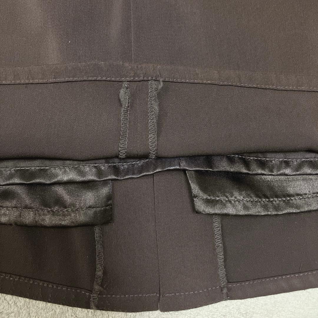 人気　ニアナ　マルチレイヤードセットドレス ブラウン　M