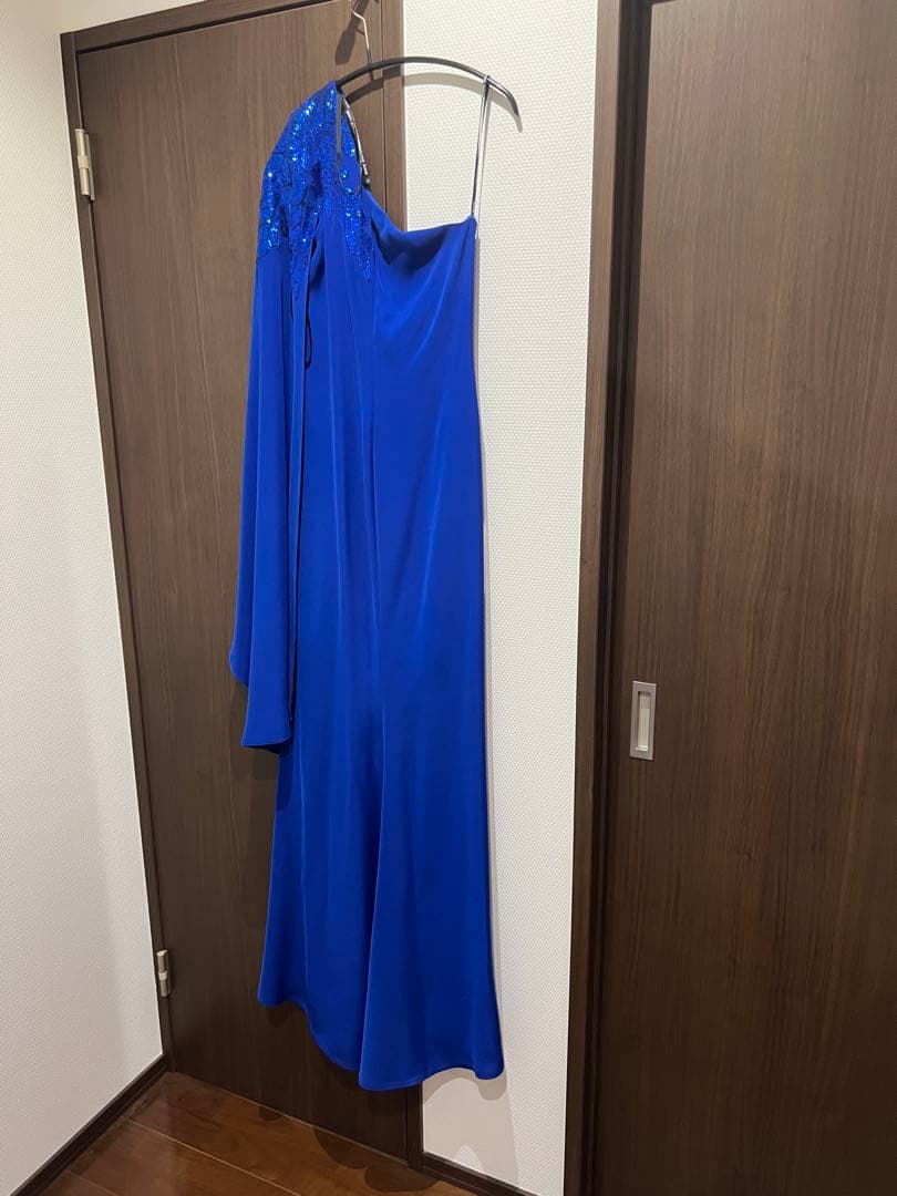 TADASHI SHOJI 青のロングドレス サイズ4