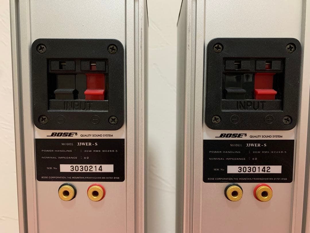 BOSE 33wer スピーカー2本セット