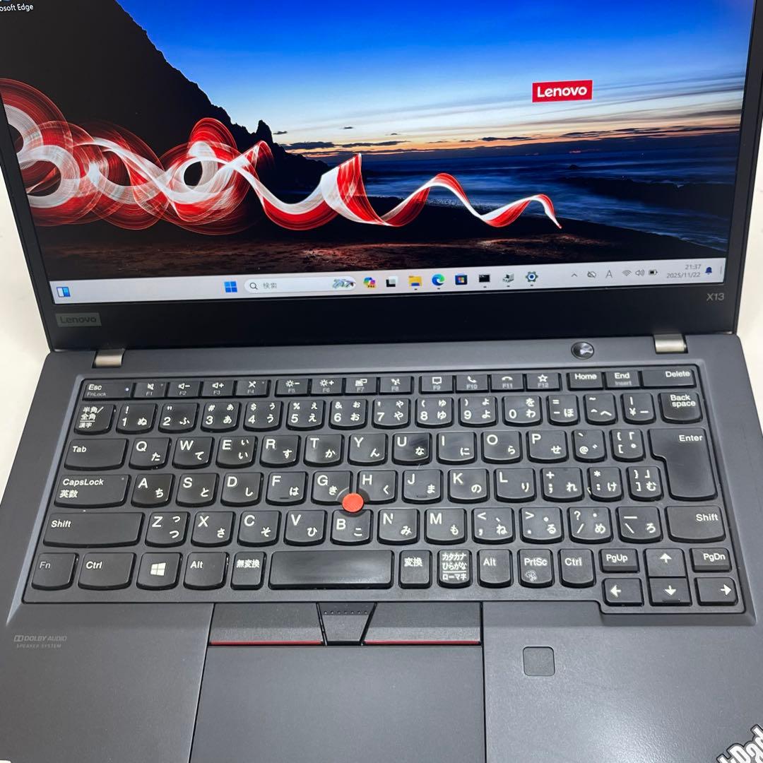 #487 レノボThinkpad X13 i7-10510U 16GB 256G