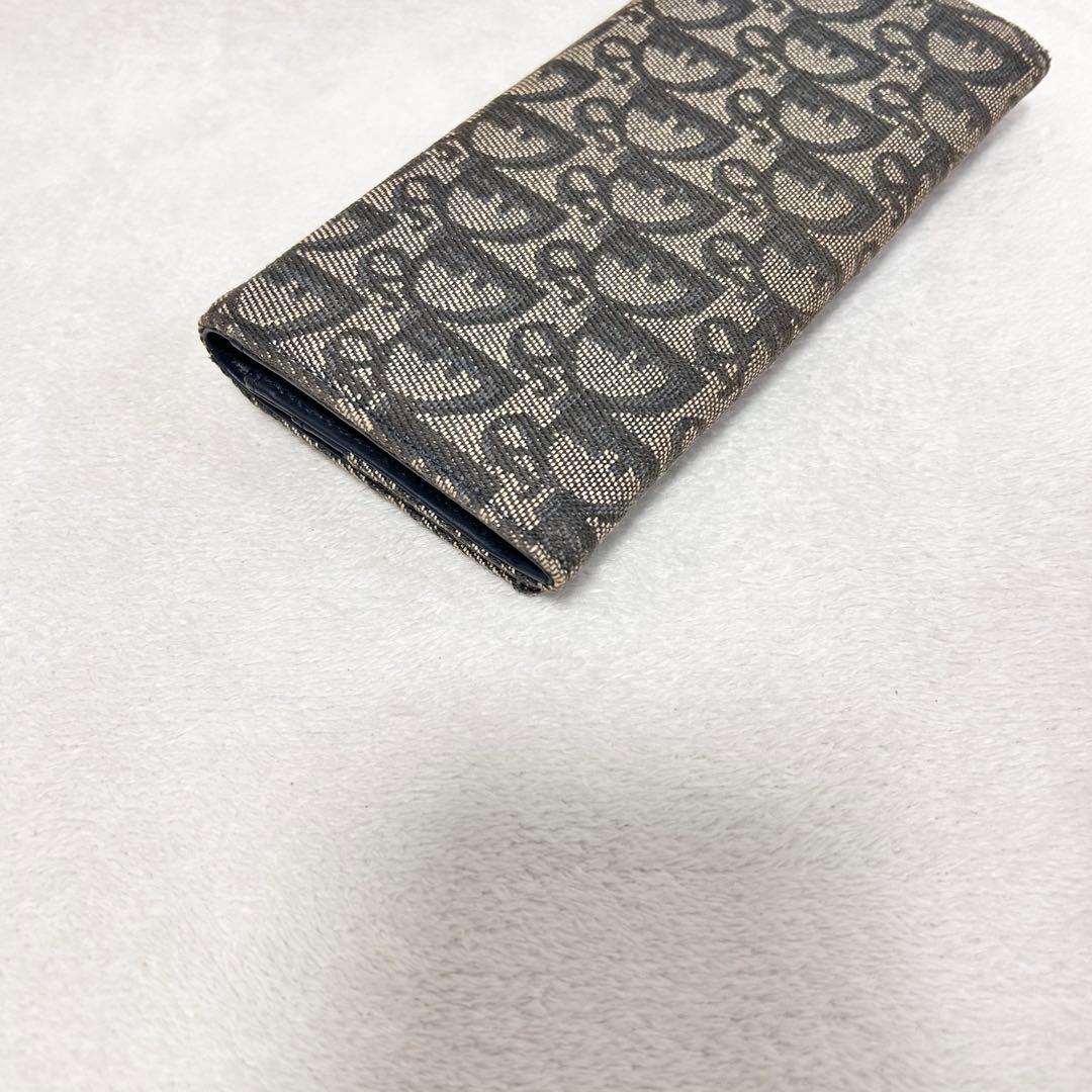 Dior クリスチャン ディオール トロッター 長財布 二つ折り CD ロゴ