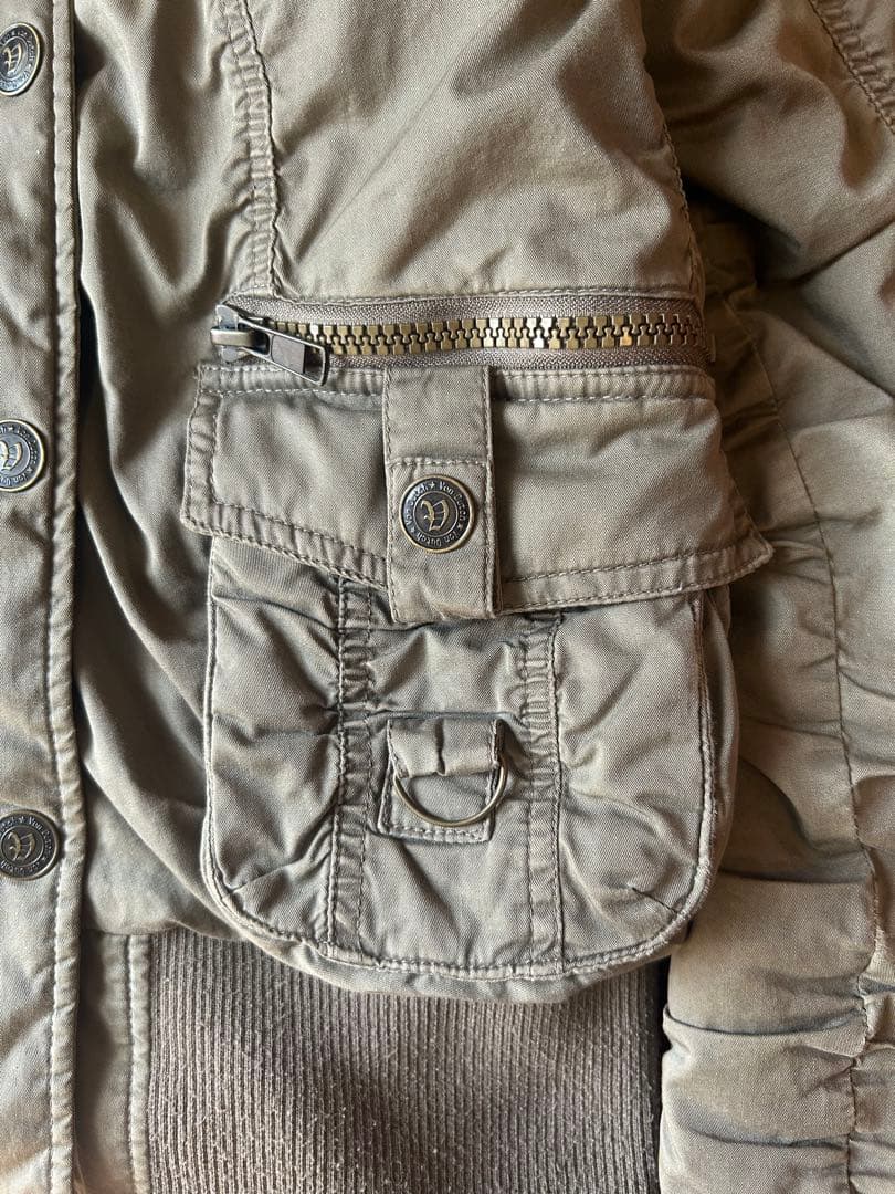 y2k 平成 ギャル 00sフェアリーグランジ ジャケットVonDatch