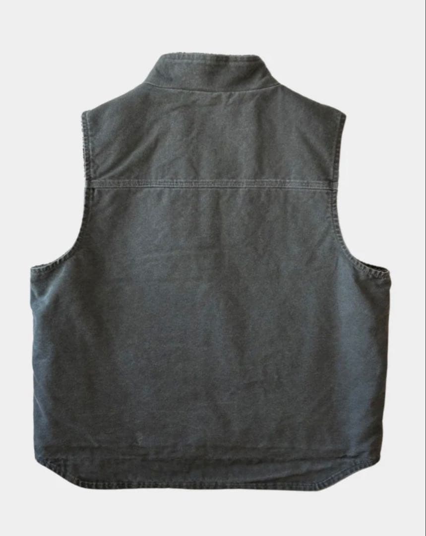 Carharttカーハート ダックベスト 裏ボア ブラック USA 古着 人気