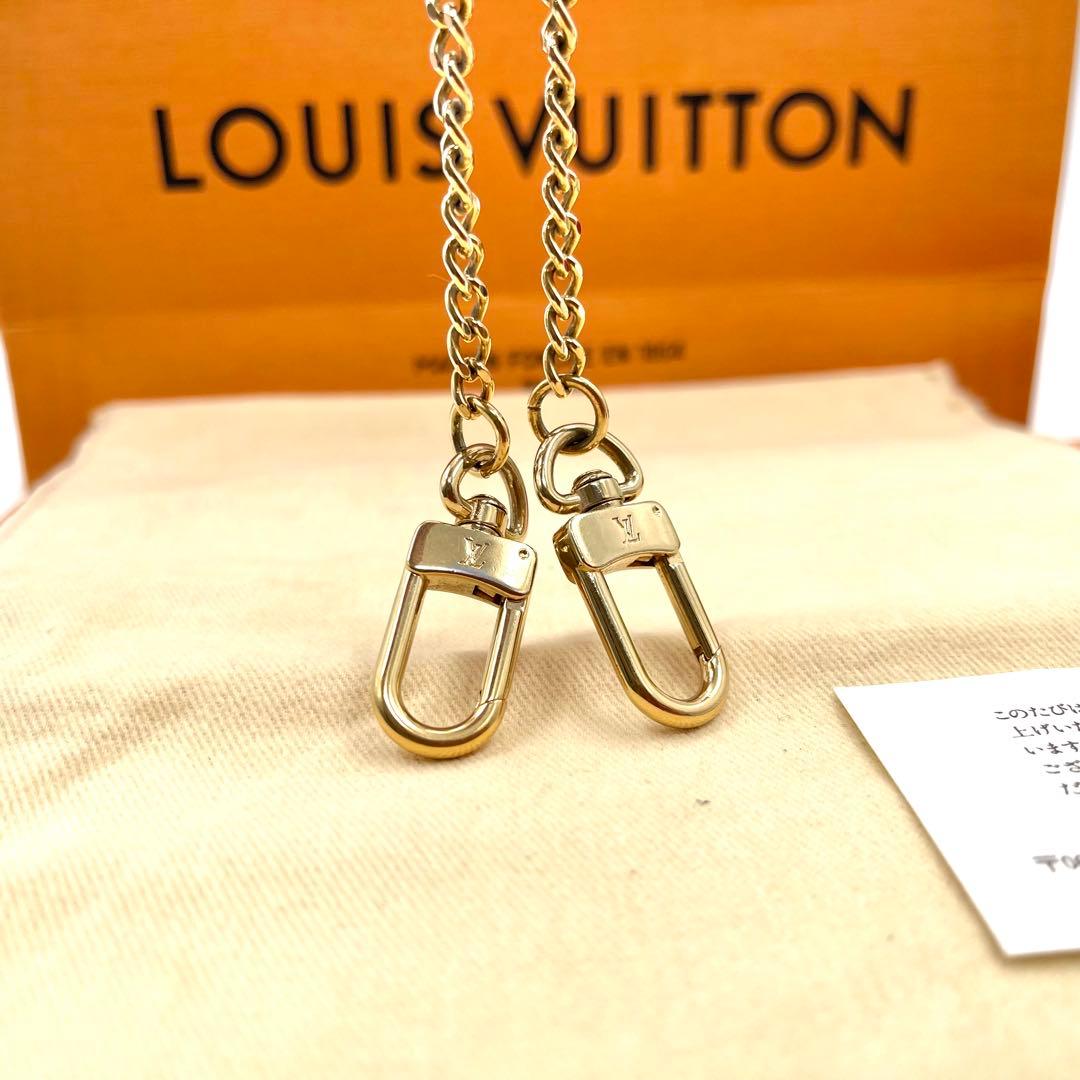 美品！　ルイヴィトン　ウォレット　チェーン　長財布　610