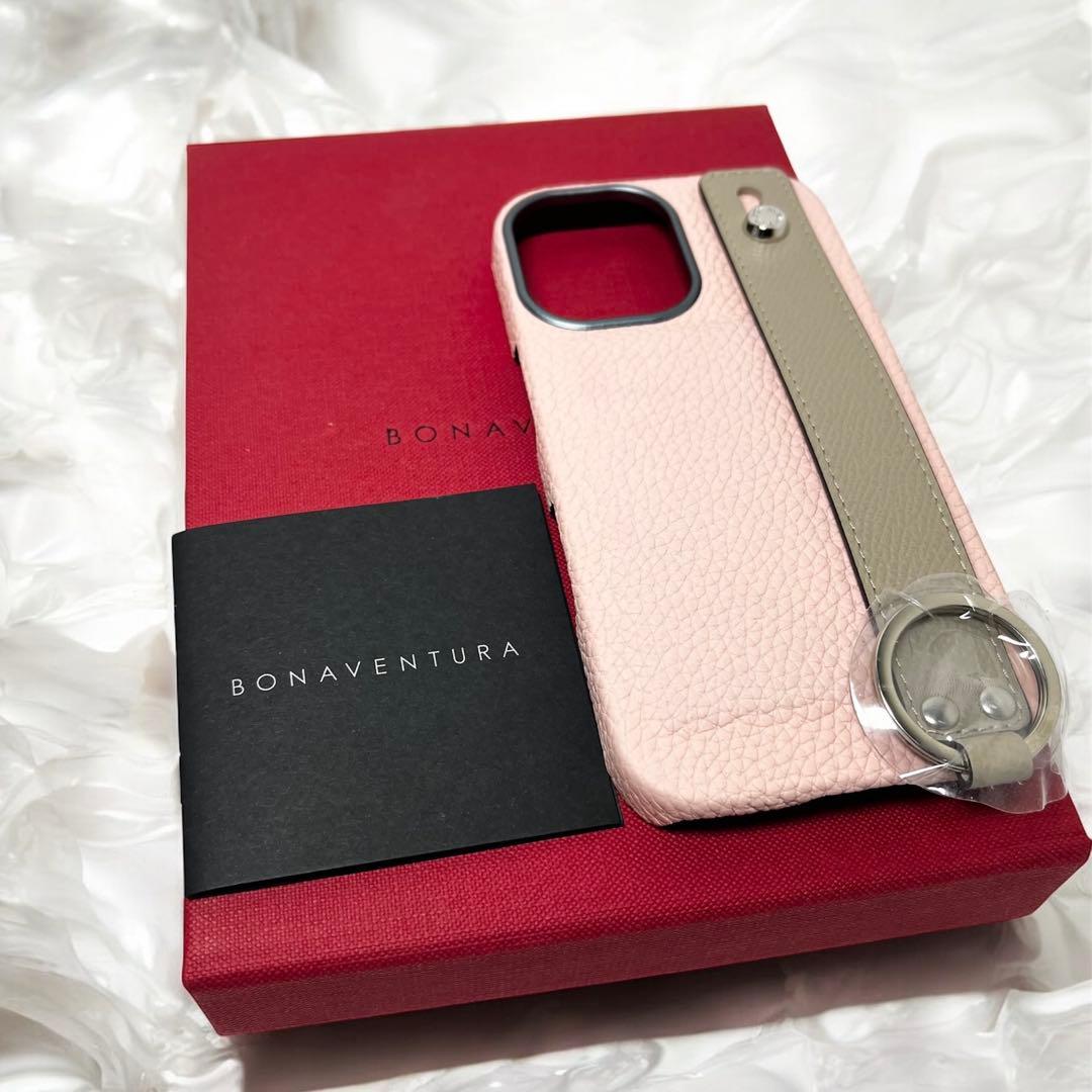 【未使用品】BONAVENTURA レザー iPhone16 ケース