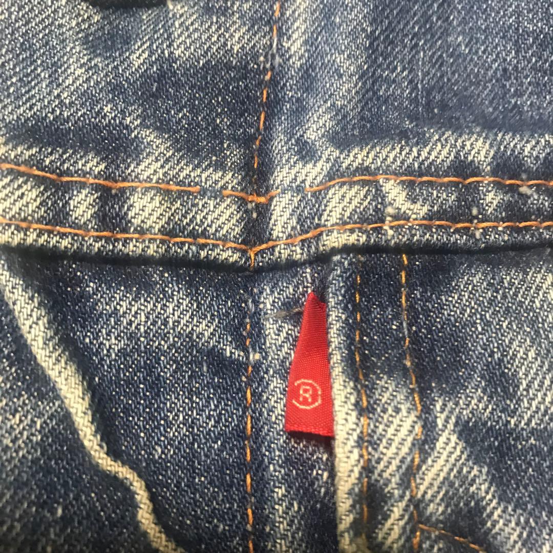 70s Levi's 70505 Care Tag ブランクタブ