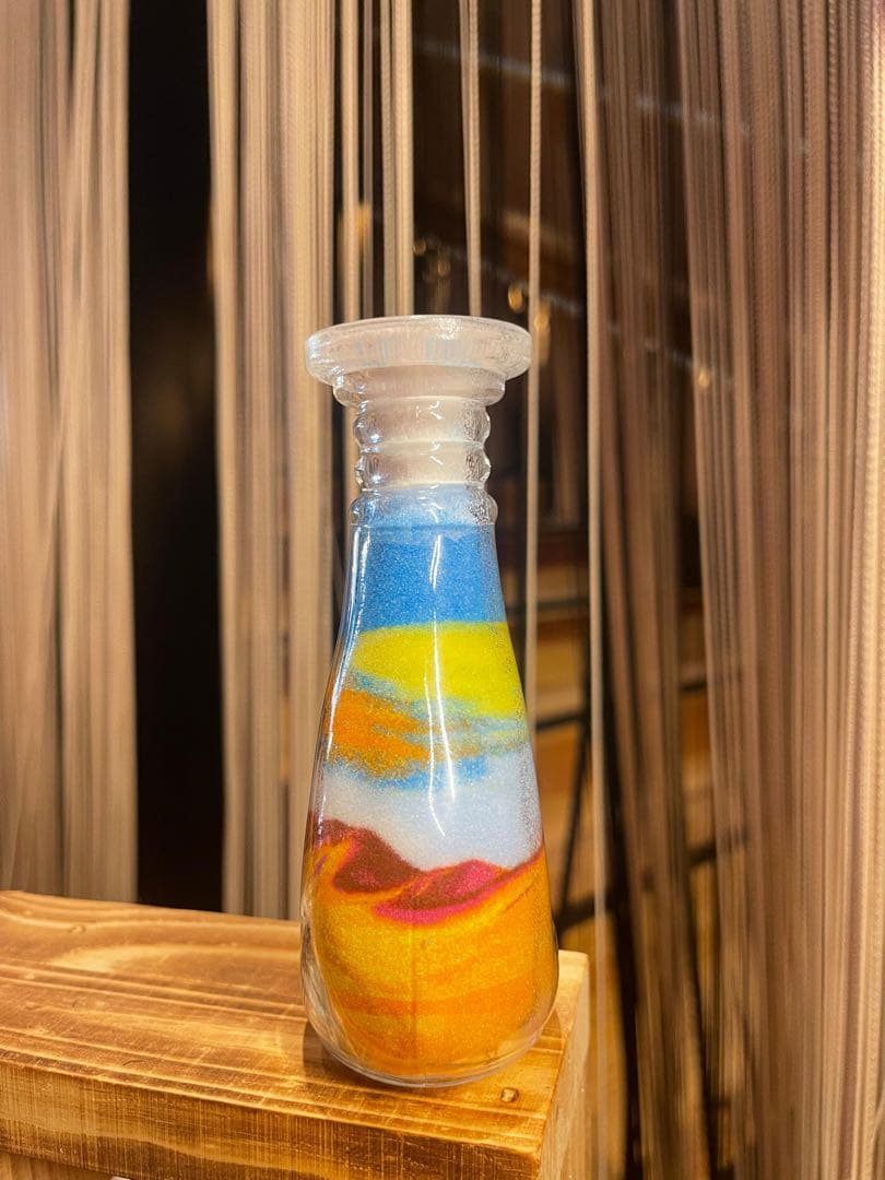 ももヨルダンの砂⭐︎サンドアート　22、16、21