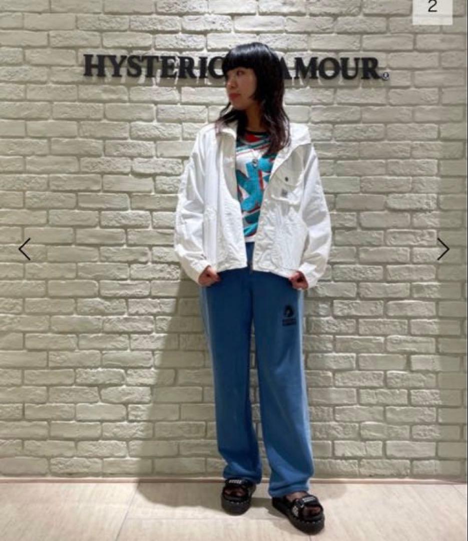 HYSTERIC GLAMOUR オーバーサイズフーデッドブルゾン　ユニセックス