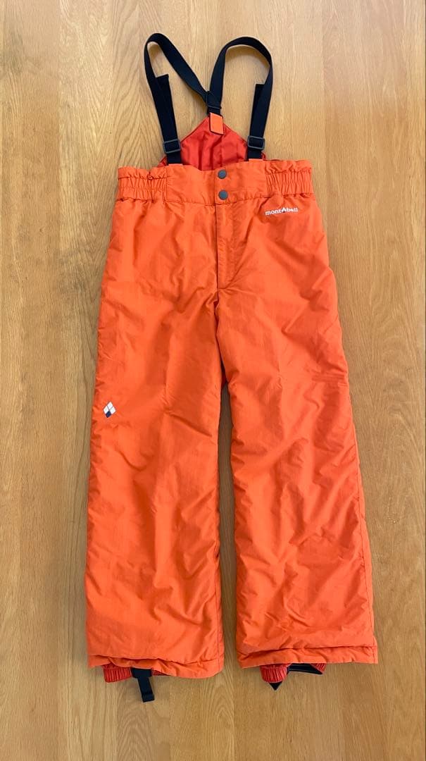 モンベル　キッズ　スキーウェアセットアップ　サイズ150