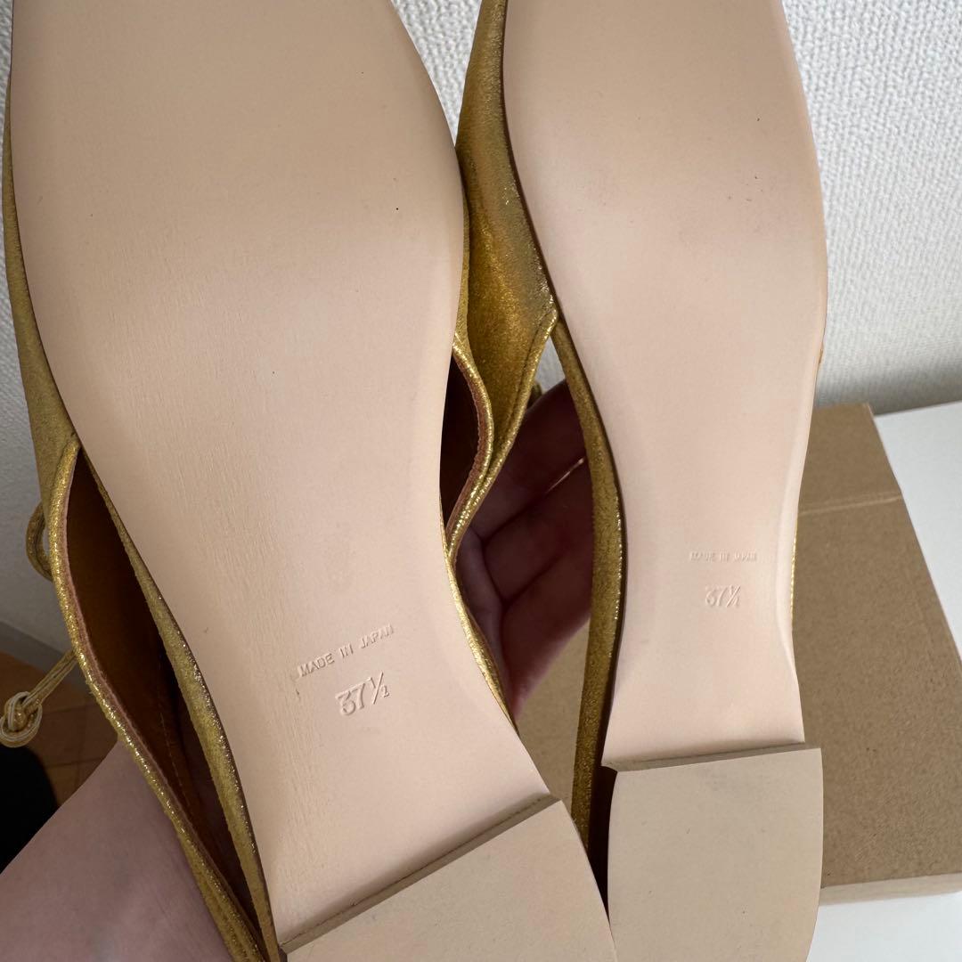 【新品未使用】PIPPICHIC AMBER アンバー　ゴールド 37.5