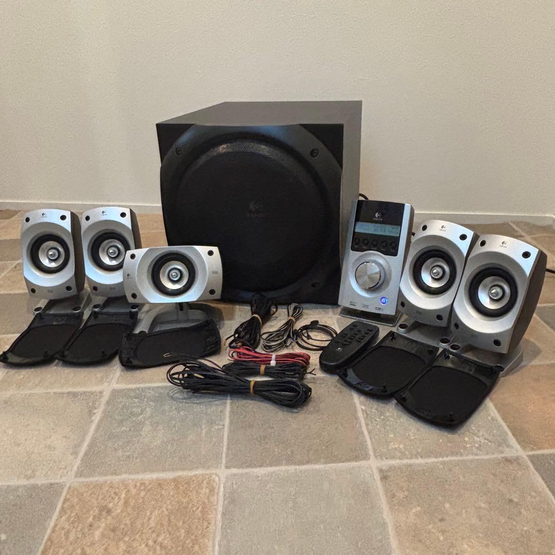 名機Logitech Z-5500 Digital 5.1chサラウンドウーファ