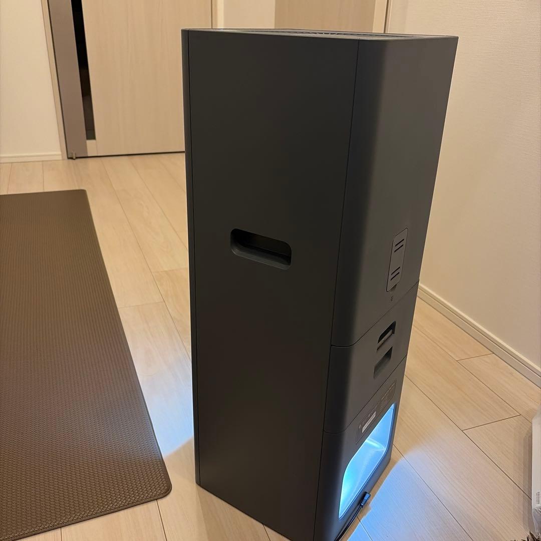 【美品】バルミューダ The Pure A01A-GR ダークグレー 空気清浄機