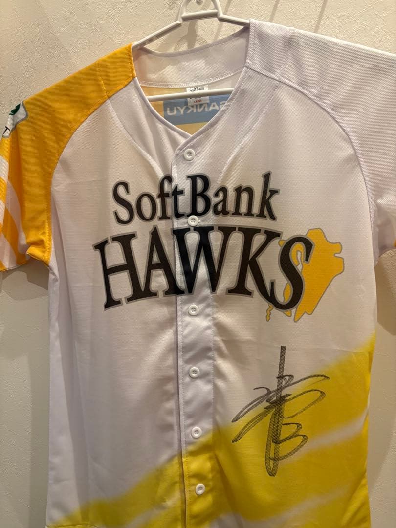 ※球団証明書付き ホークス ファイト九州2024 近藤健介直筆サインユニフォーム