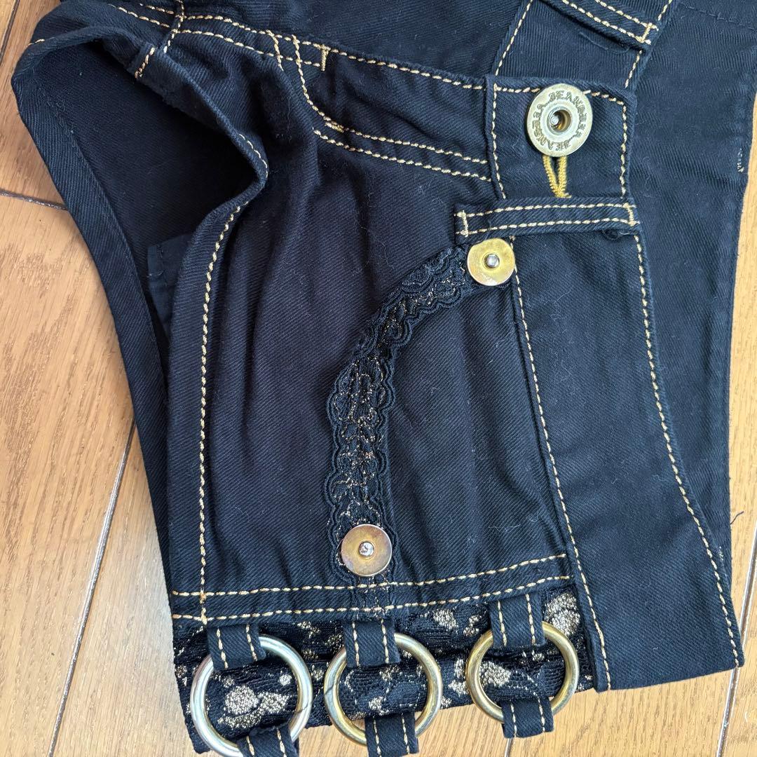 【激レア】　d.i.a. ショートパンツ　ブラック　レース　リング付き